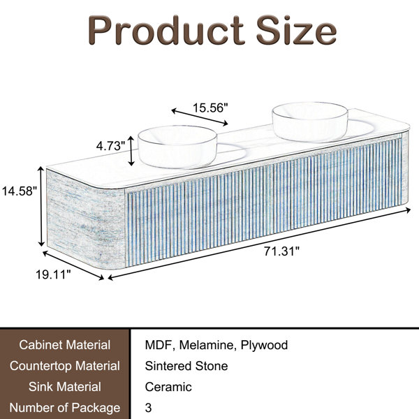 Dimensions du produit