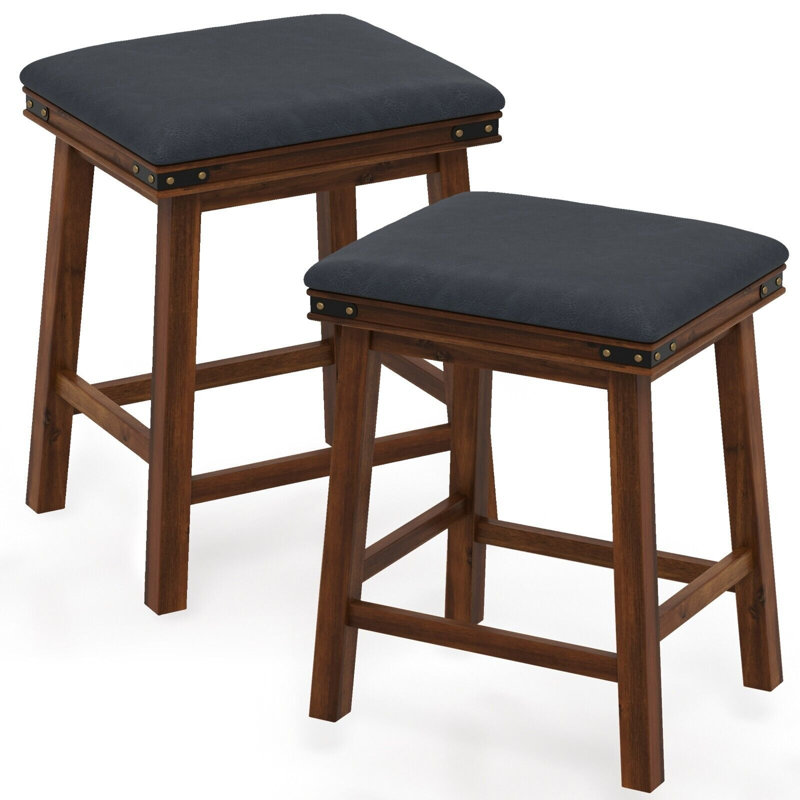 Berenice Upholstered Counter Stool, Counter Stool (62cm Seat Height