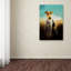 «Fox Terrier en alerte», reproduction sur toile tendue Vidur-22066762