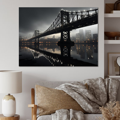 " Grey Bridge Urban Connection Charcoal II "