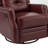 Rudisill Transitional Genuine Leather Swivel Rocker Manual Recliner(Set of 2)-80918677