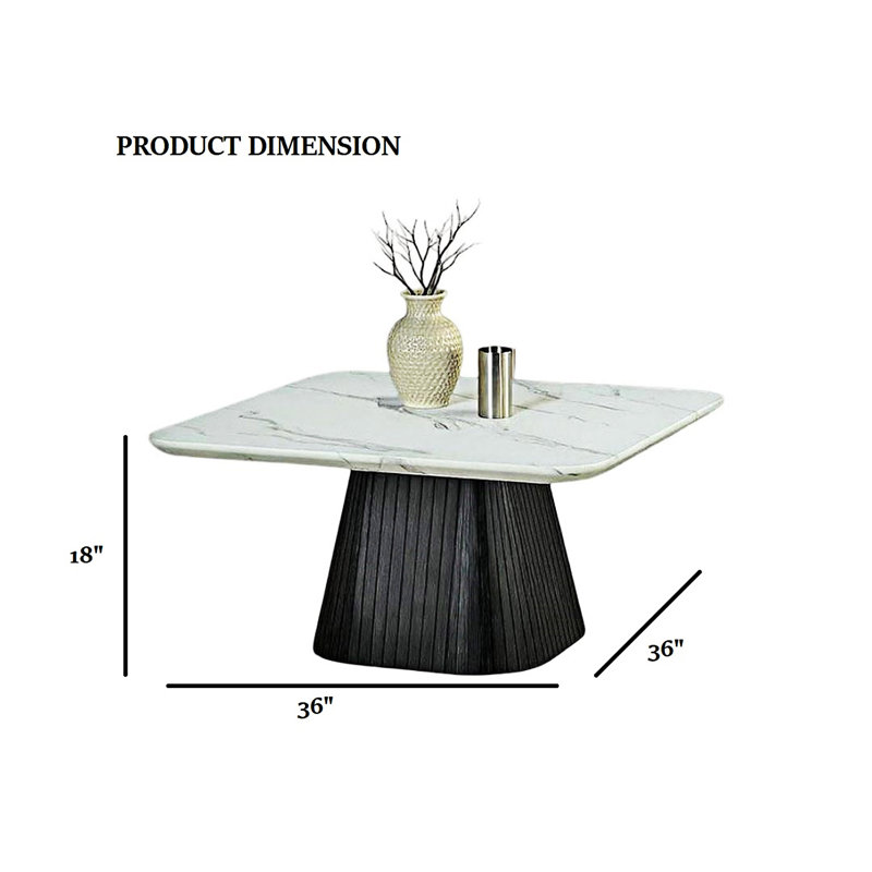 Contemporary  Square Coffee Table