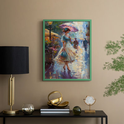 «WOMEN Series DCCDXLV», reproduction encadrée - bois massif