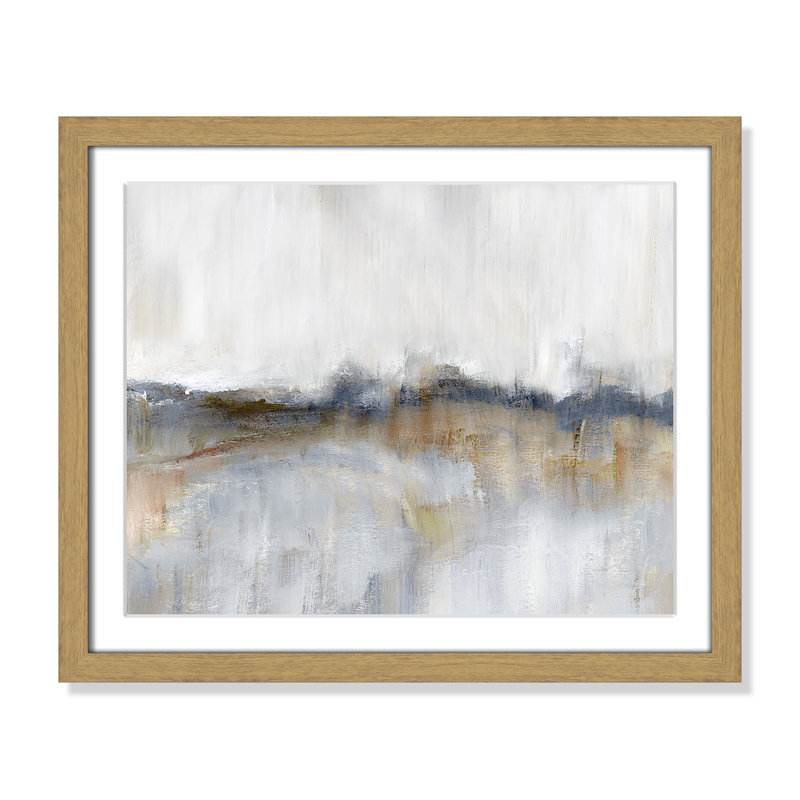 Autumnal Tide par - impression, H 16 po x l 19 po x P 0,75 po, Encadré naturel