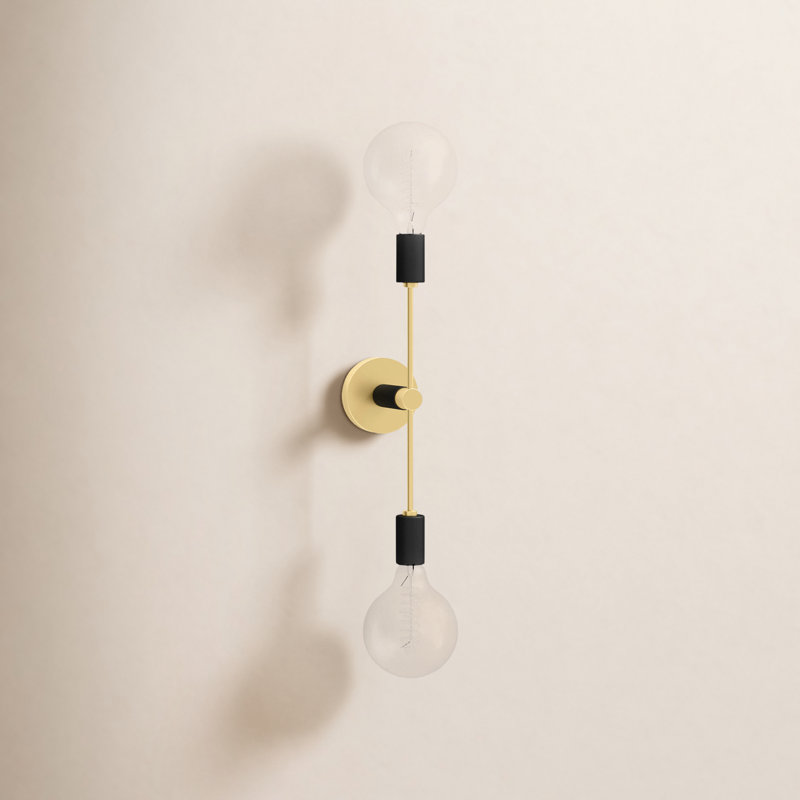 Christopher Armed Sconce, Aged Brass