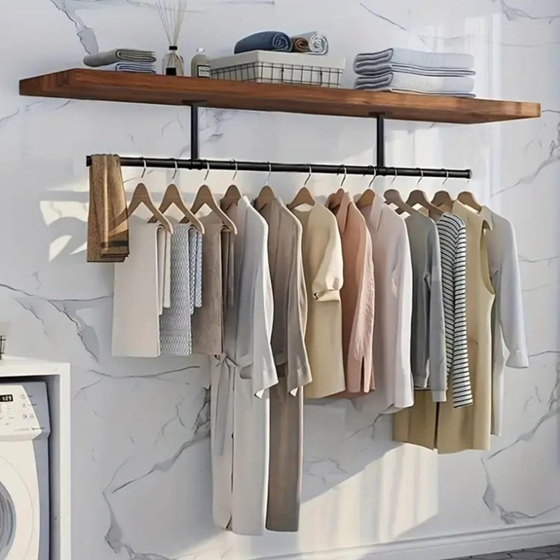 Clothes Rack 149.5cm Adjustable Clothing Rack