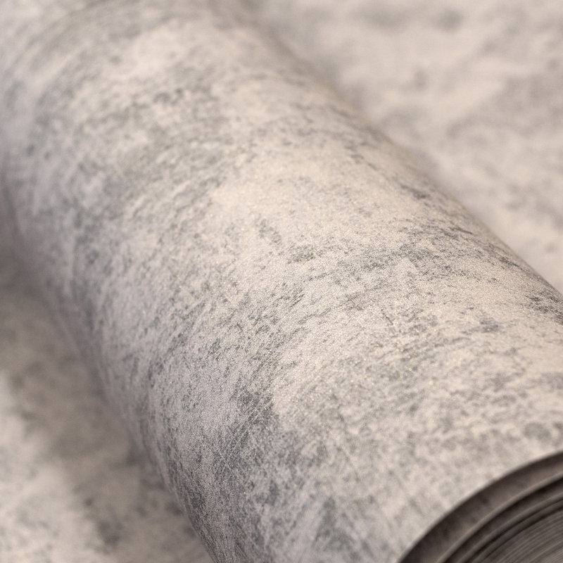 Thaler Shimmery Plain Texture 10.05m x 53cm Wallpaper Roll, Beige