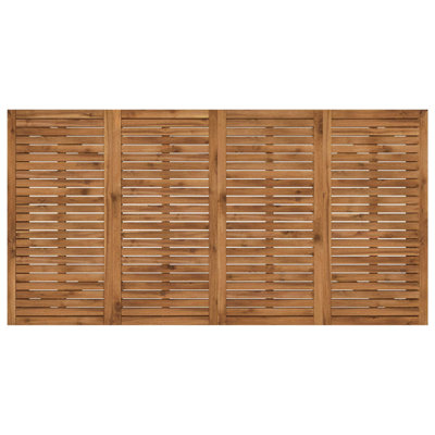 Acacia Solid Wood Outdoor Dining Table
