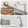 Cedar CASAINC 1.8 GPM Pot Filler Kitchen Faucet with 2 Handle