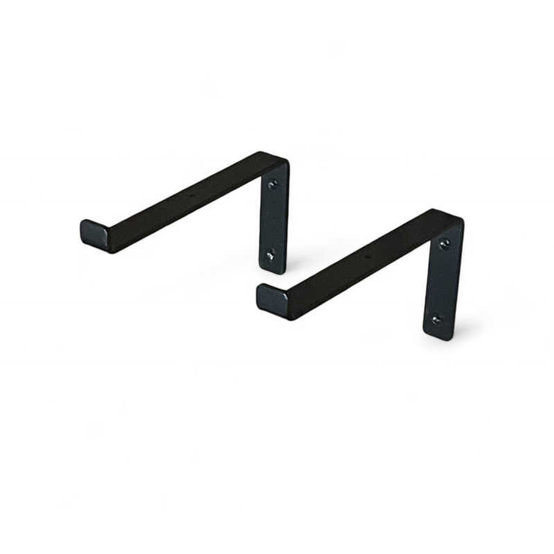 Harmony L-Bracket with Lip, 5" H x 1.50" W x 10" D
