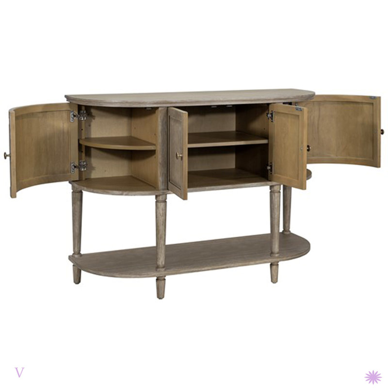 Armoire décorative avec tablette inférieure pour le salon