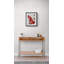 Flowers Red Print by Karen Sikie-1437272189