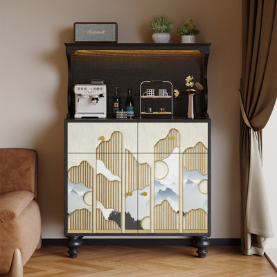 Buffet et armoire bol style français rétro