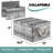 Sorbus Wooden Pattern Fabric Box 2-Pack-416146668