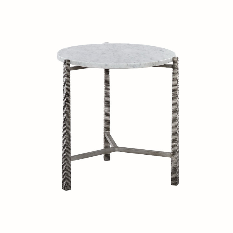Reston & Cara Side Table - Small, Marble, Small