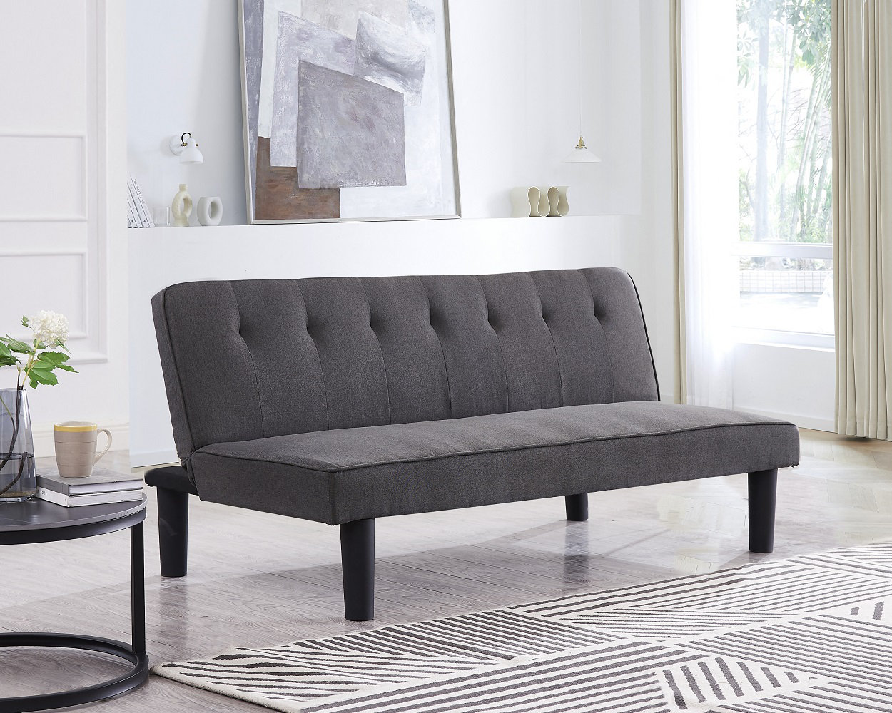 165Cm Armless Sofa Bed