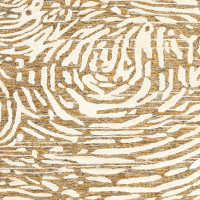 Tapis beige/brun contemporain