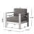 Smyth 15 - Person Patio Conversation Sets with Cushions