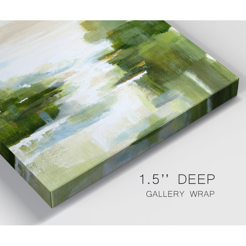 Verte View - Wrapped Canvas Print, 32" H x 32" W x 1" D