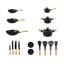 19 - Piece Non-Stick Cookware Set