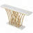 Faux Marble Entryway Table  Console Table