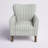 Arching 31" W Polyester Armchair with Solid Wood Legs-84241119