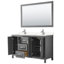Ensemble de meuble-lavabo double avec miroir Daria-97878035-97878038-125003079