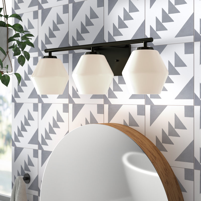 Athyna 3 - Light Dimmable Vanity Light, Matte Black