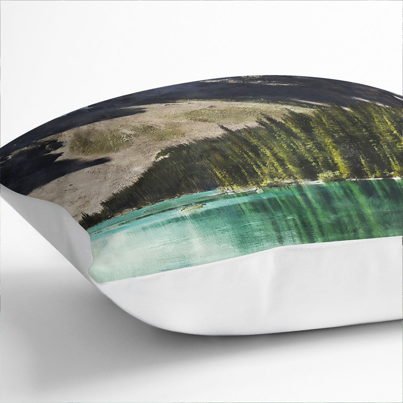 Square Cushion, 40cm H x 40cm W x 15cm D, White