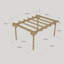 Randi Manufactured Wood Pergola-38360322-38401063