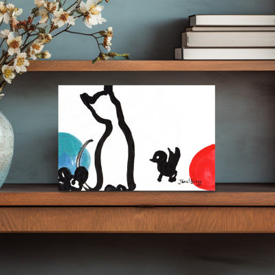 Art mural abstrait contemporain contemporain