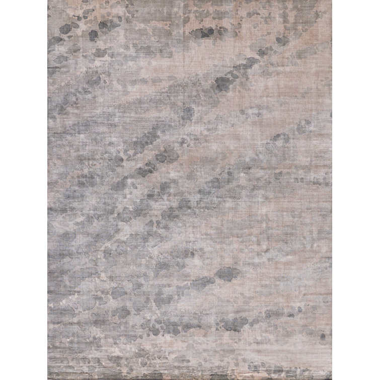 Koda Abstract Area Rug in Gray