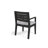 Dark Grey Dining Seat Pair - Wood Construction With Water- Cushioning, Comfortable And Elegant Seats Chair Pair, Tapered Legs Cushions, Seating
