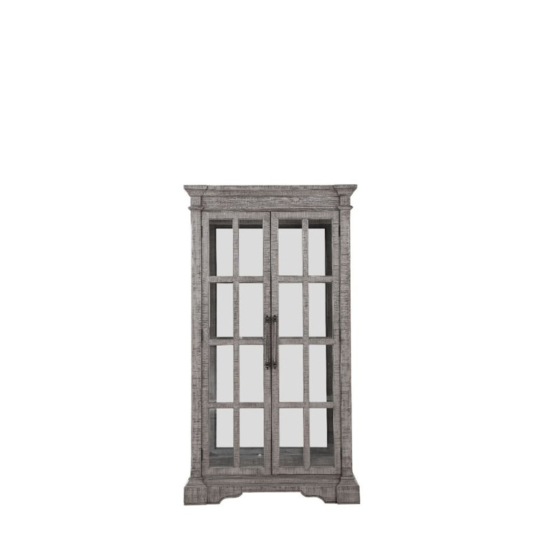 Vitrine Abbot, naturel récupéré