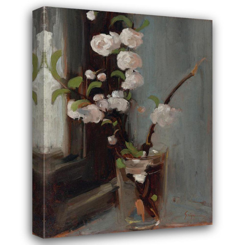 «Apple Blossom» par Nicolae Grigorescu - Art mural sur toile tendue avec châssis, H 18 po x l 14 po
