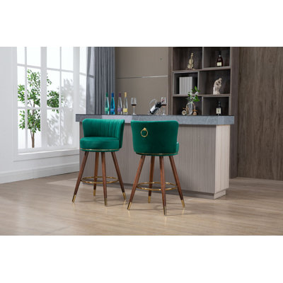 Swivel Bar Stools Set of 2