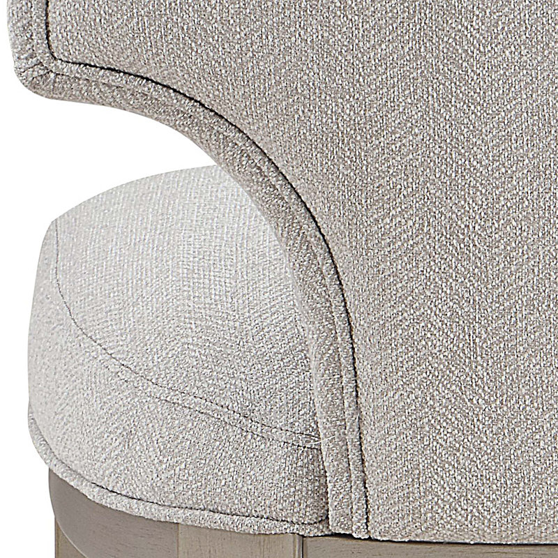 Chaise d'appoint rembourrée, ensemble de 2