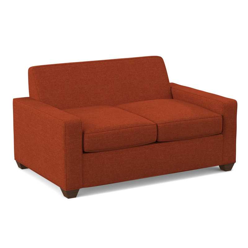 Avery 72" Square Arm Sofa, Montana Walnut, Antic Cinder