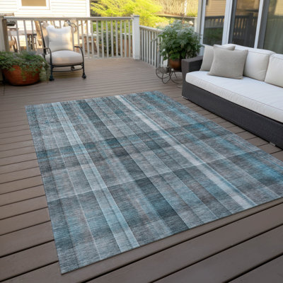 Tapis intérieur / extérieur Alfonzo avec envers antidérapant