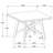Maxine Brown Square Counter Height Dining Table