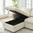 146.9" L-shaped Sofa Sectiona-982572399