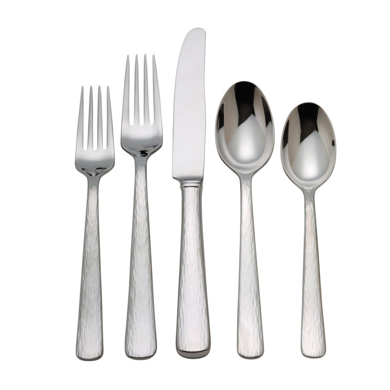 5 Piece Flatware Set, Service for 1