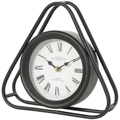 Tabletop Clock in Black