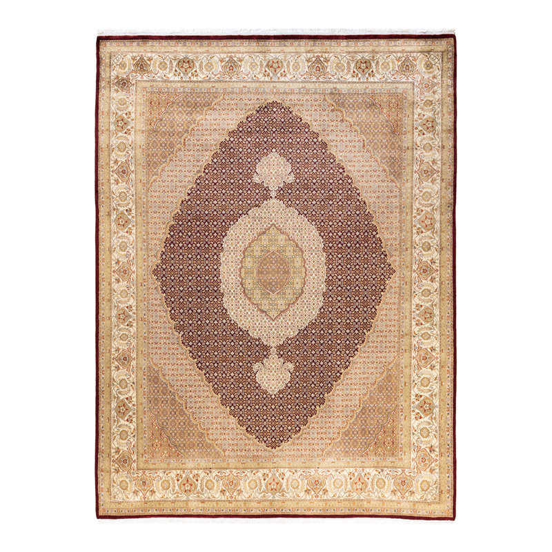 Classic One-of-a-Kind 7' 10" X 10' 5" Hand Knotted Area Rug