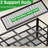 Heavy Duty 4-Tier Steel Shelves - Adjustable Storage Rack For Garage, Warehouse, Pantry,69" H x 70" W x 24" D-1365529134