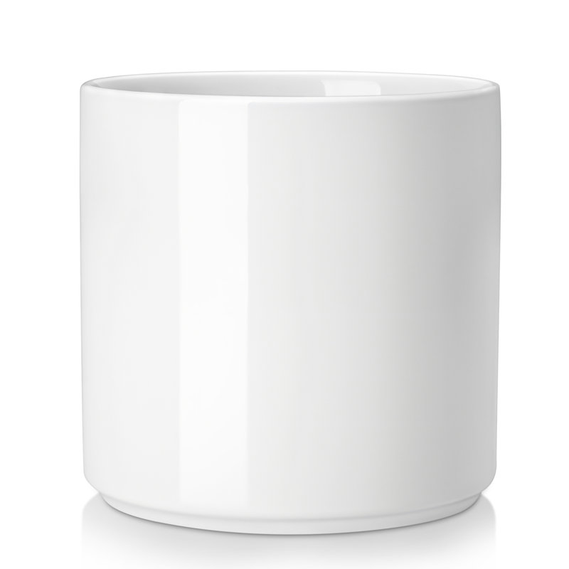 ZTHPOT Ceramic Pot Planter, 21cm H x 21cm W x 21cm D