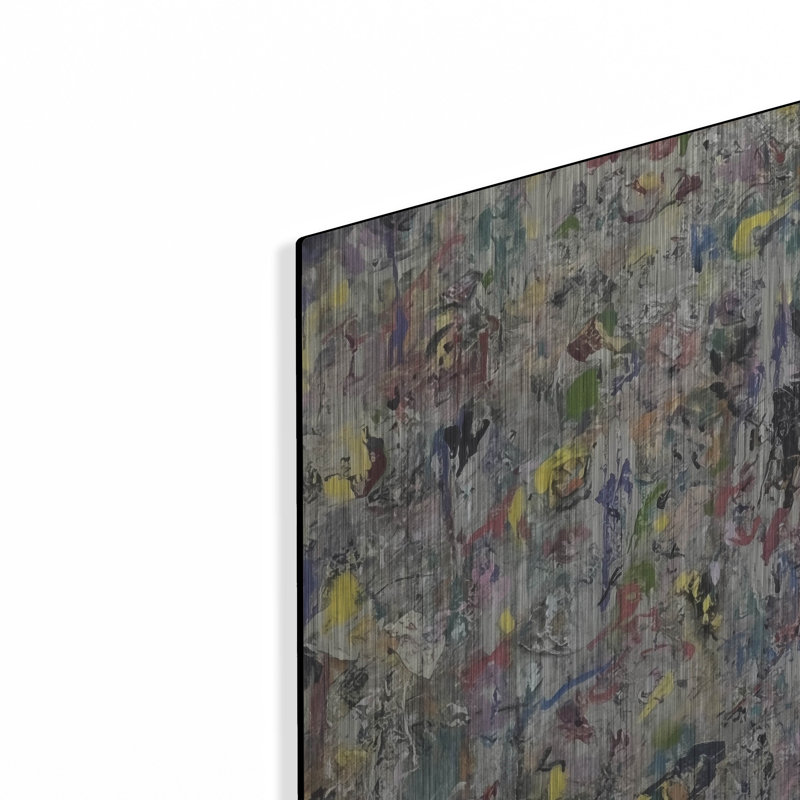 «Kings Highway No. 2» par Design Fabrikken, mur en métal, H 12 po x l 16 po