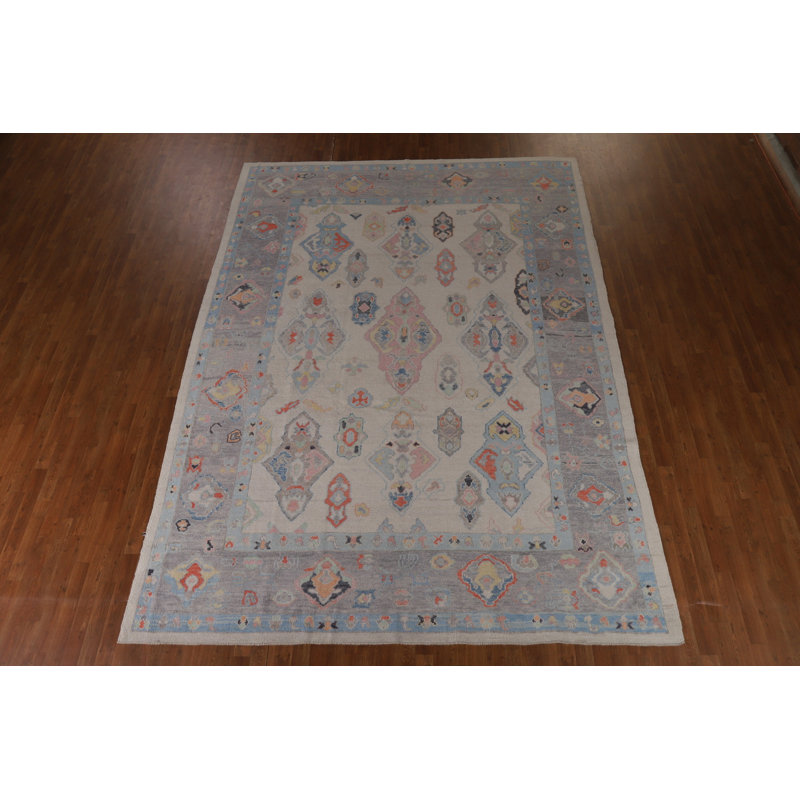 Tapis turc Oushak en laine 9x12