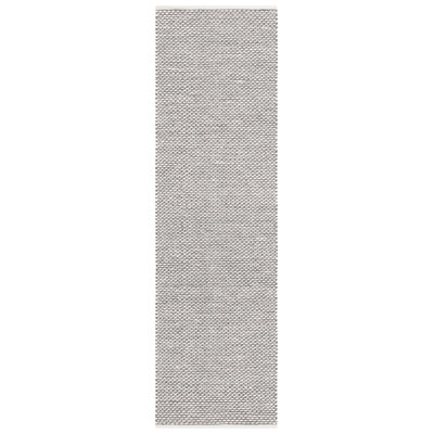 Cacilia Flat Weave Wool/Cotton Rug in Gray