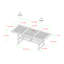 Table d'appoint Prismatic Symmetry-1503530783